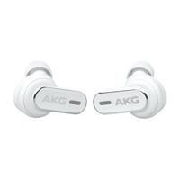 AKG N5 Hybride TWS-headset, draadloos, kristalhelder geluid, echte adaptieve ruisonderdrukking, zoomgecertificeerde gesprekskwaliteit, 40 uur speeltijd, IP54-bescherming, Bluetooth, USB-C, wit - thumbnail