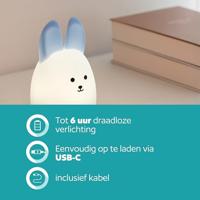 Eglo Leuk tafellampjeCastellino lichtblauw - 75947 - thumbnail