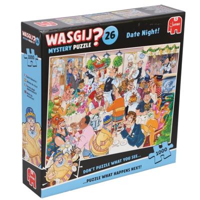 Jumbo Wasgij mystery 26 legpuzzel - date night!, 1000st. - thumbnail