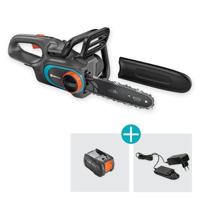 Gardena PowerSaw 250/18V P4A Set | Accu Kettingzaag 18V 25 cm (1x 4.0Ah accu + lader) - 14790-20