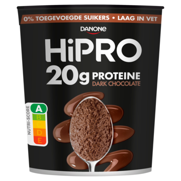 HiPRO Protein Mousse Dark Chocolate 200 g bij Jumbo