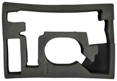 Makita Accessoires Kofferinzet/inlay aluminium koffer zilver boven - 837444-9