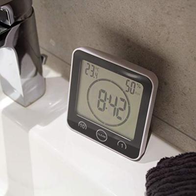 TFA Dostmann Bad- /Küchenuhr mit Timer Timer Grijs Digitaal - thumbnail