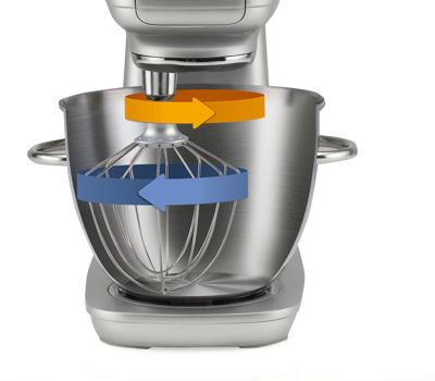 Gorenje MMC1000RLBK keukenmachine 1000 W 4,5 l Zwart, Metallic