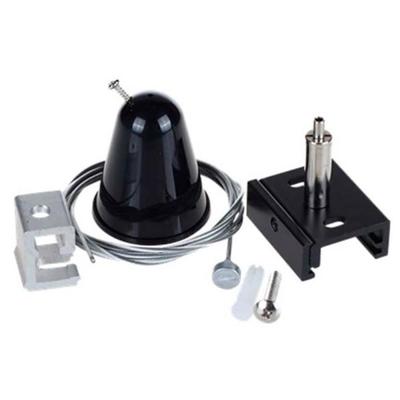 3-fase Spanningsrail Ophangset Zwart - 1 Meter