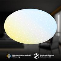 Briloner LED-plafondlamp met sterreneffect (56 cm diameter) - thumbnail
