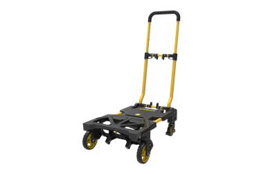 Stanley opvouwbare transportkar tot 70/137 KG Geel, zwart