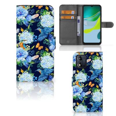 Telefoonhoesje | Met pasjeshouder | voor Motorola Moto E13 4G IJsvogel