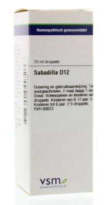 VSM Sabadilla D12 20 Milliliter VSM Sabadilla D12 20 Milliliter