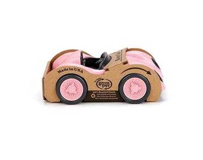 Green Toys raceauto roze