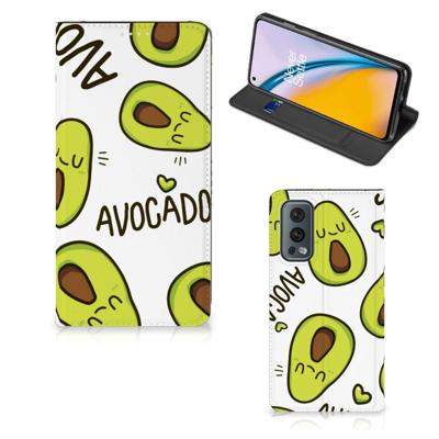 OnePlus Nord 2 5G Magnet Case Avocado Singing OnePlus Nord 2 5G Magnet Case Avocado Singing