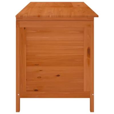 Tuinbox 150x50x56,5 cm massief vurenhout bruin - thumbnail