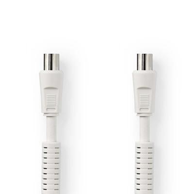 Coaxkabel 120 dB | IEC (Coax) Male - IEC (Coax) Female | 5,0 m | Wit - thumbnail