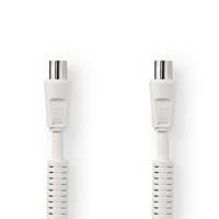 Coaxkabel 120 dB | IEC (Coax) Male - IEC (Coax) Female | 5,0 m | Wit - thumbnail