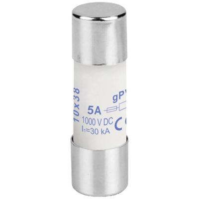 Weidmüller 2783200000 FUSE 10X38 5A 1000 VDC GPV Buiszekering (Ø x l) 10.3 mm x 38 mm 5 A 1000 V/DC gPV Inhoud 10 stuk(s) Package