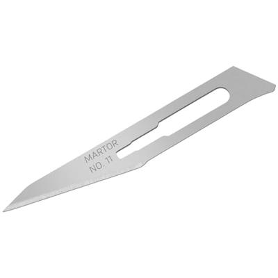MARTOR SKALPELLKLINGE 11 Spezialschliff Reservemes voor afbreekmes 66 mm Staal 10 stuk(s)