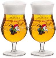 La Chouffe Bierglazen - 330 ml - 2 stuks - thumbnail