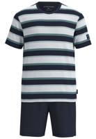 Gestreepte Tom Tailor heren shortama - thumbnail