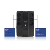 ACT AC2300 UPS Noodstroomvoorziening - 600VA - 6x CEE7/3 Port - thumbnail