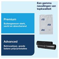 TORK 564000 Afvalbak 5 l Kunststof (b x h x d) 190 x 338 x 160 mm Wit 1 stuk(s) - thumbnail