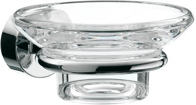 Emco Rondo 2 zeephouder met zeepschaal chroom 453000100 Emco Rondo 2 zeephouder met zeepschaal chroom 453000100