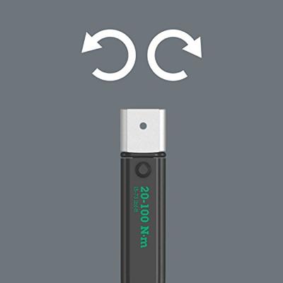 Wera Click-Torque X 3 draaimomentsleutel voor insteekgereedschappen, 9 x 12 mm, 20 - 100 Nm - 1 stuk(s) - 05075653001 - thumbnail