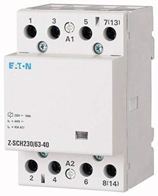 Eaton Z-SCH230/63-04 Installatiezekeringautomaat Nominale spanning: 230 V, 240 V Schakelstroom (max.): 63 A 4x NC 1 stuk(s)