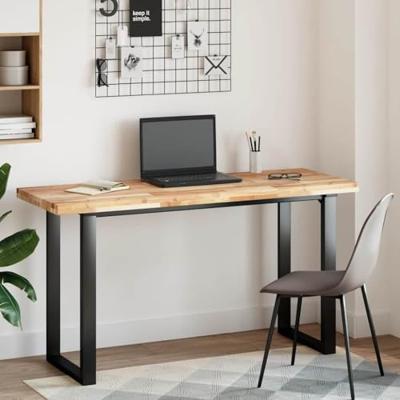 Bureaublad 160x50x4 cm onbehandeld massief acaciahout Bureaublad 160x50x4 cm onbehandeld massief acaciahout