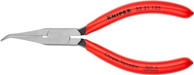 Knipex 32 31 135 Versteltang Elektronica en fijnmechanica 40° gebogen Gereedschapsstaal 135 mm Knipex 32 31 135 Versteltang Elektronica en fijnmechanica 40° gebogen Gereedschapsstaal 135 mm