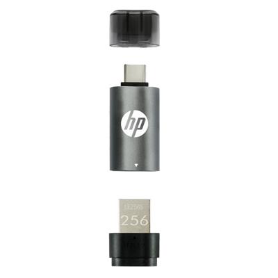 USB stick HP HPFD5600C-256 Zwart Grijs 256 GB USB stick HP HPFD5600C-256 Zwart Grijs 256 GB