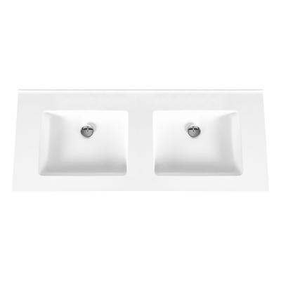 Wastafel Boss & Wessing Zonder Kraangaten 45.5x154 cm Solid Surface Wit Boss & Wessing Wastafel Boss & Wessing Zonder Kraangaten 45.5x154 cm Solid Surface Wit Boss & Wessing