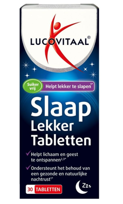 Lucovitaal Slaap Lekker 30Tabletten Lucovitaal Slaap Lekker 30Tabletten
