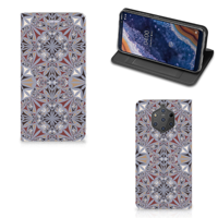 Nokia 9 PureView | Standcase | Flower Tiles - thumbnail