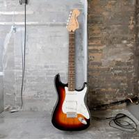 Squier Affinity Series Stratocaster IL 3-Color Sunburst elektrische gitaar - thumbnail