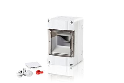 F-Tronic 7240026 APV4 Distributiekast Opbouw (op muur) Aantal groepen: 4 Aantal rijen: 1 Inhoud: 1 stuk(s)