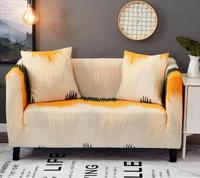 Sofa covers all-inclusive slip-resistente sectionele elastische volledige Bank cover sofa cover en kussensloop specificatie: drie stoel + 2 stks kuss - thumbnail