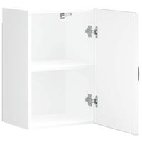 Keukenwandkast Kalmar bewerkt hout wit - thumbnail