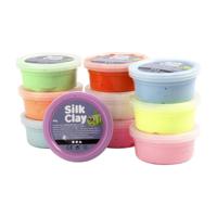 Silk Clay ®, basic 2, diverse kleuren, 10x40 gr/ 1 doos - thumbnail