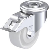Blickle LER-PO 80KA-FI Zwenkwiel met rem Wieldiameter: 80 mm Draagvermogen (max.): 150 kg 1 stuk(s) - thumbnail