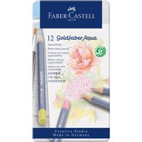 Faber Castell FC-114622 Goldfaber Aqua Pastel Aquarelpotloden 12 Stuks - thumbnail