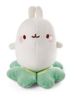 Molang Molang knuffeltje op klaver - 12 cm - thumbnail