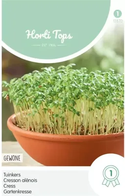 Zaden Tuinkers Gewone Hortitops - Hortitops