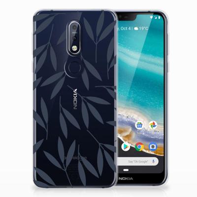 Nokia 7.1 | TPU Case | Leaves Blue