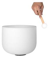 Sela SECF10G Crystal Singing Bowl Set - Frosted (G: 440 Hz) - thumbnail