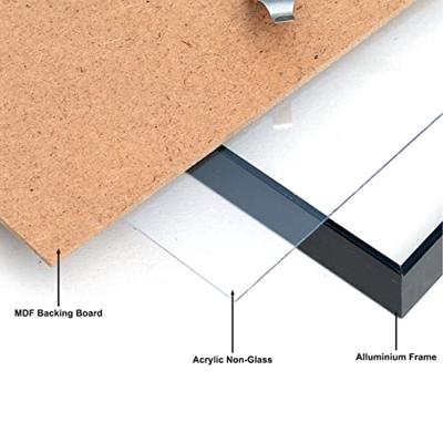 TPAC fotokader aluminium, zilver, A2