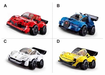 Sluban Mcar hell of flush m05 - m08 carclub (m38-b1203)