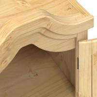 Kledingkast Corona 55x52x170 cm massief grenenhout - thumbnail
