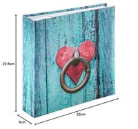 Hama Memo-album Rustico Voor 200 Foto&apos;s Van 10x15 Cm Door Knocker - thumbnail