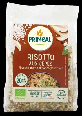 Primeal Risotto cepes bio 300 Gram Primeal Risotto cepes bio 300 Gram