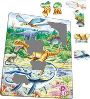 Selecta Larsen legpuzzel dieren - dinosaurus, 35st. - thumbnail